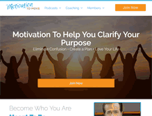 Tablet Screenshot of motivationtomove.com